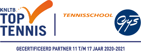 Tennisschool Gijs certificering